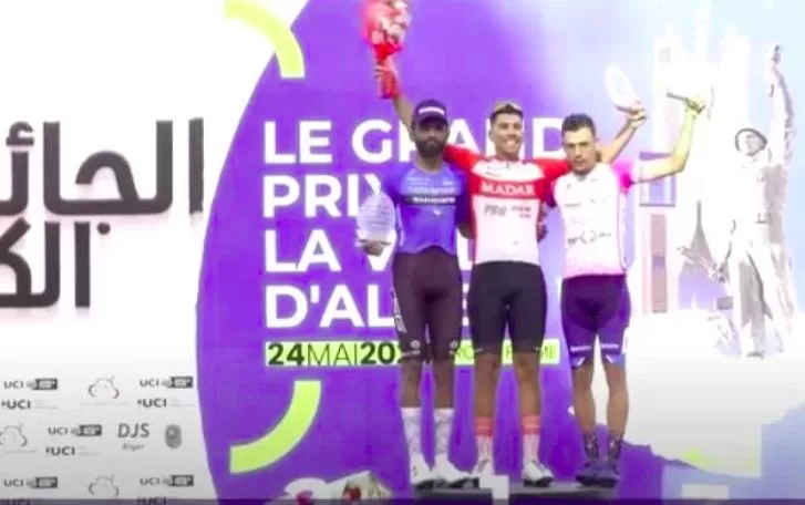 Hamza Amari vainqueur du Grand Prix International de la Ville d’Alger