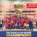 Celebration joie joueurs Espagne coupe du monde finale