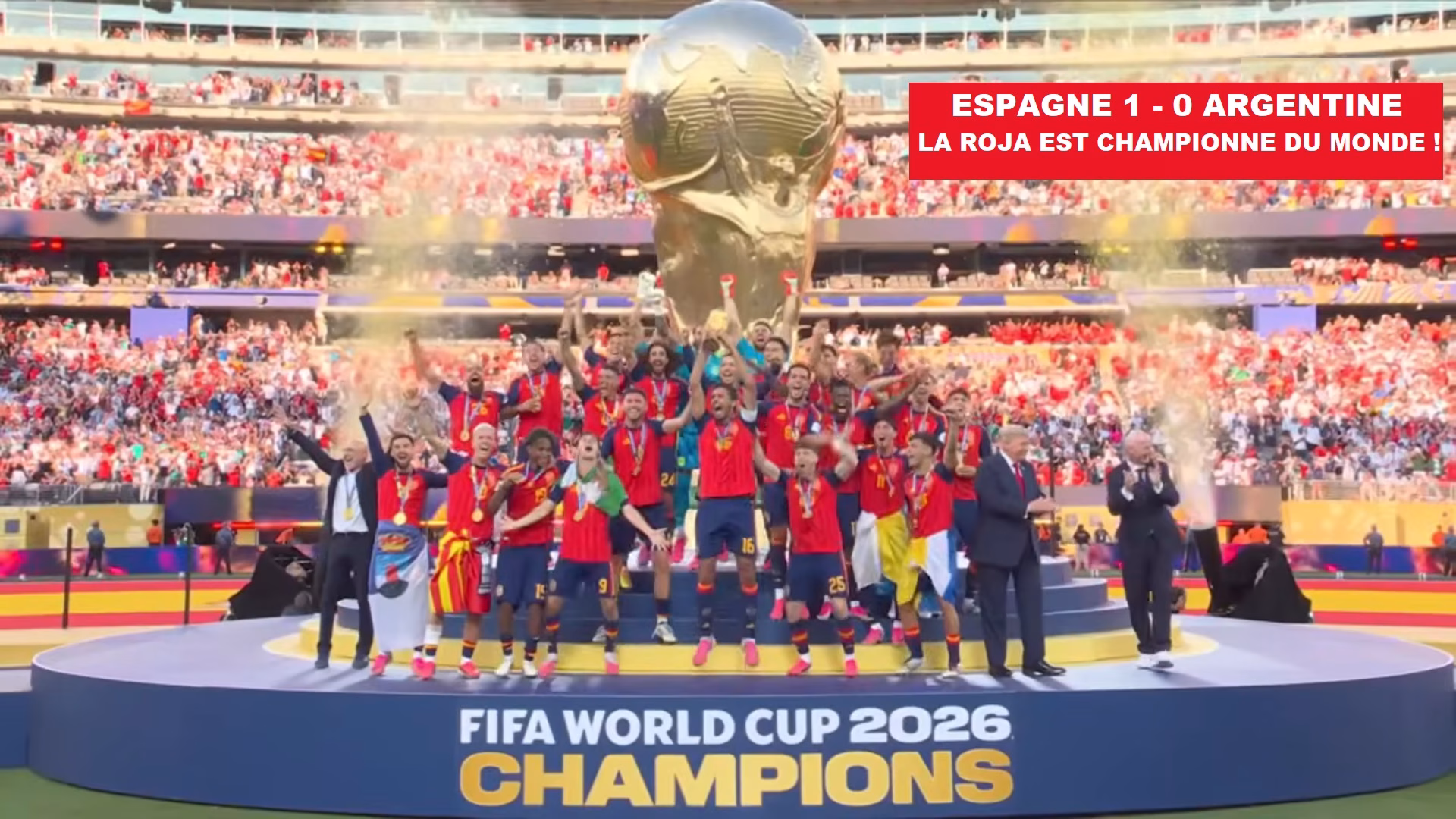 Lire la suite à propos de l’article Espagne – Argentine (1-0, a.p.) : La Roja sur le toit du monde, l’Albiceleste détrônée au bout du suspense !