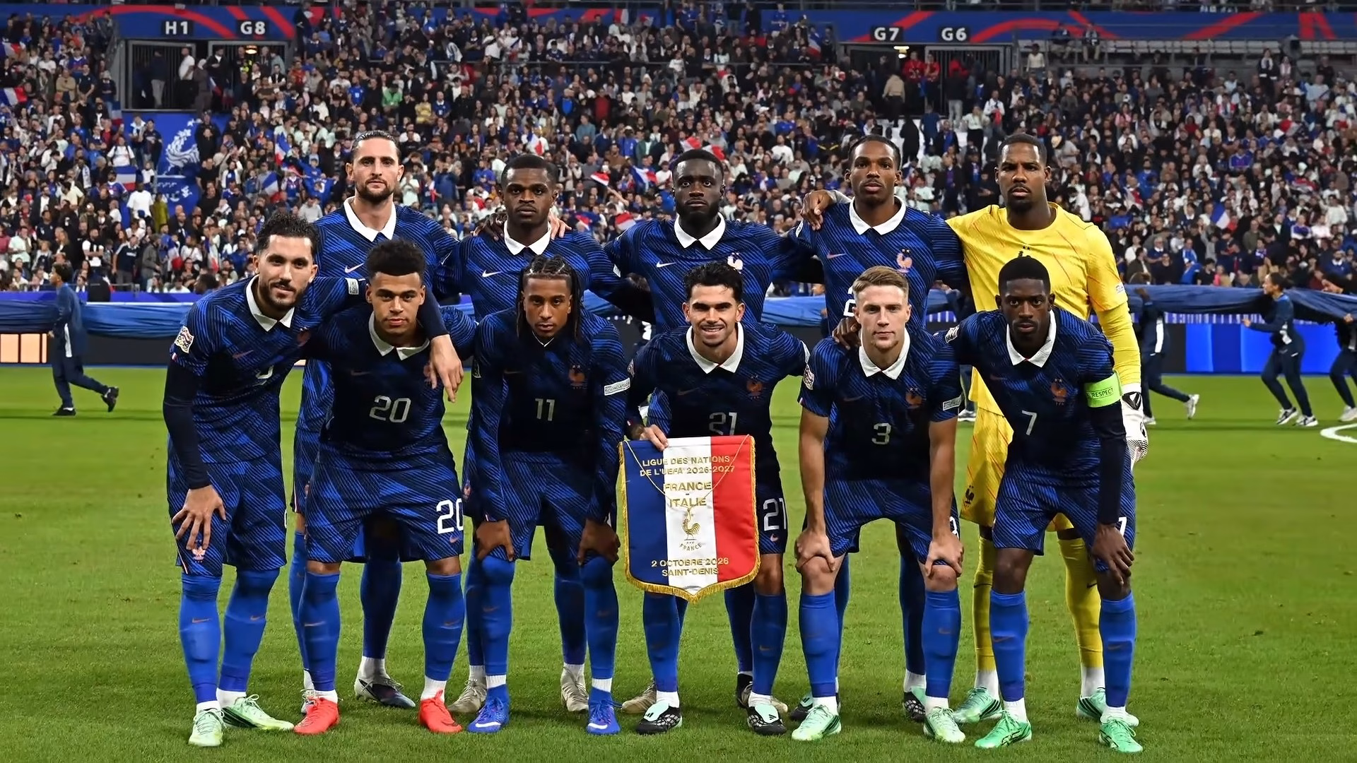 You are currently viewing France-Italie (1-1) : Olise brille, Zidane accroché au Stade de France